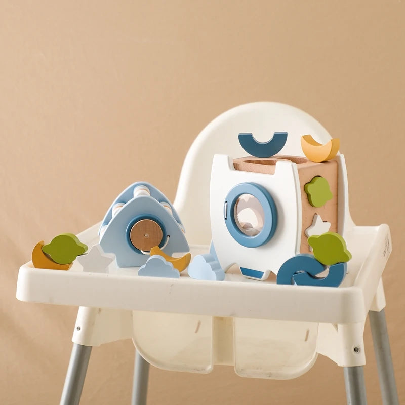 Montessori Ahşap Roket