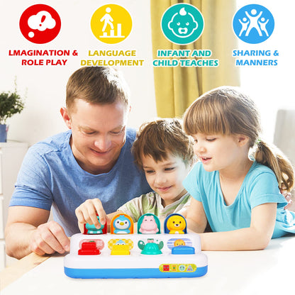 Montessori Hayvanlı Saklambaç Oyuncak