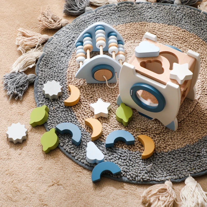 Montessori Ahşap Roket