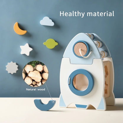 Montessori Ahşap Roket