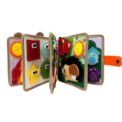 Zürafa Keçe Kitap Montessori