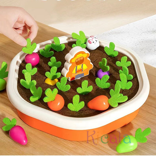 Montessori Havuç Çekme Oyuncağı