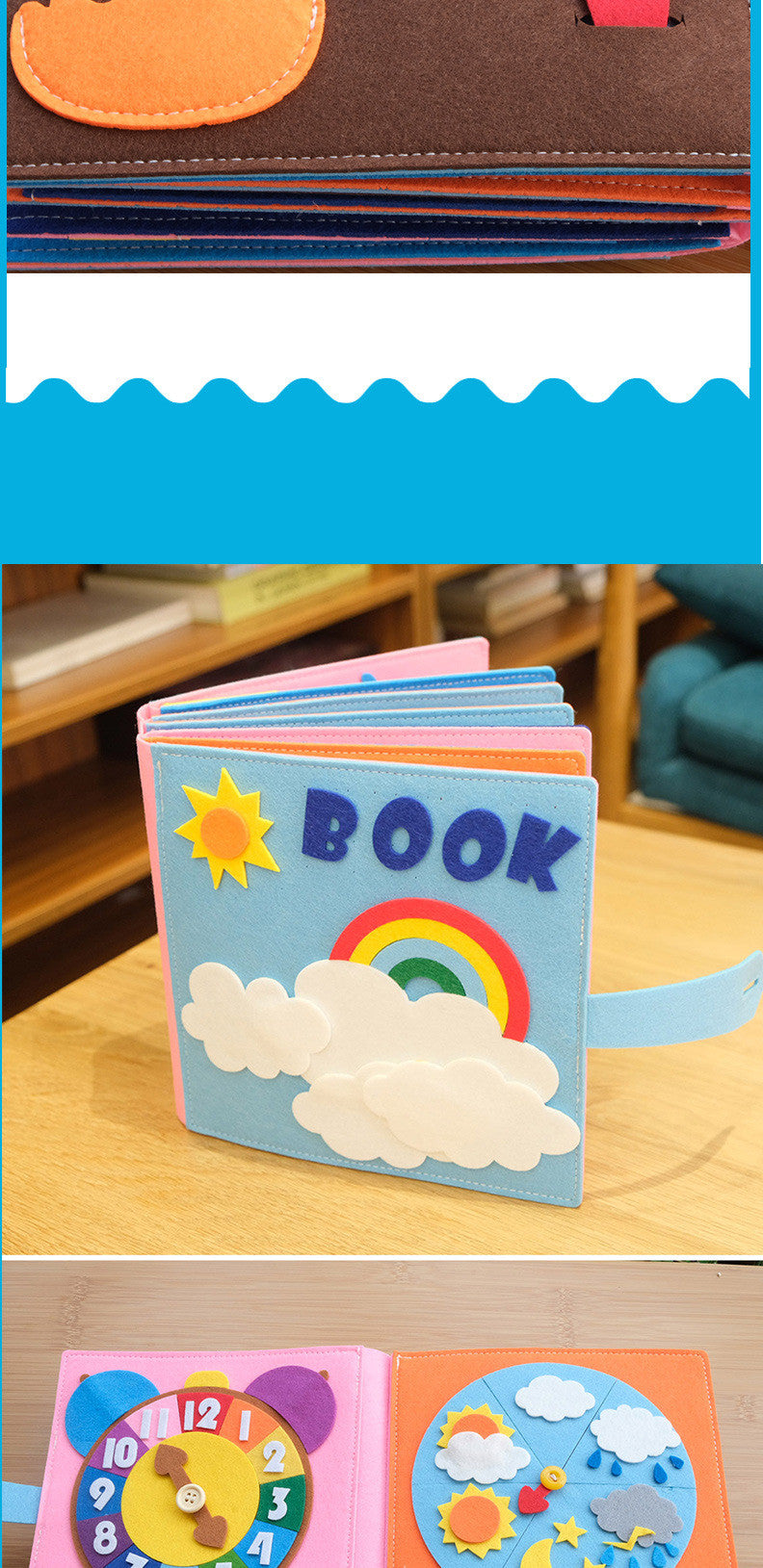 Montessori Eğitici Keçe Kitabı