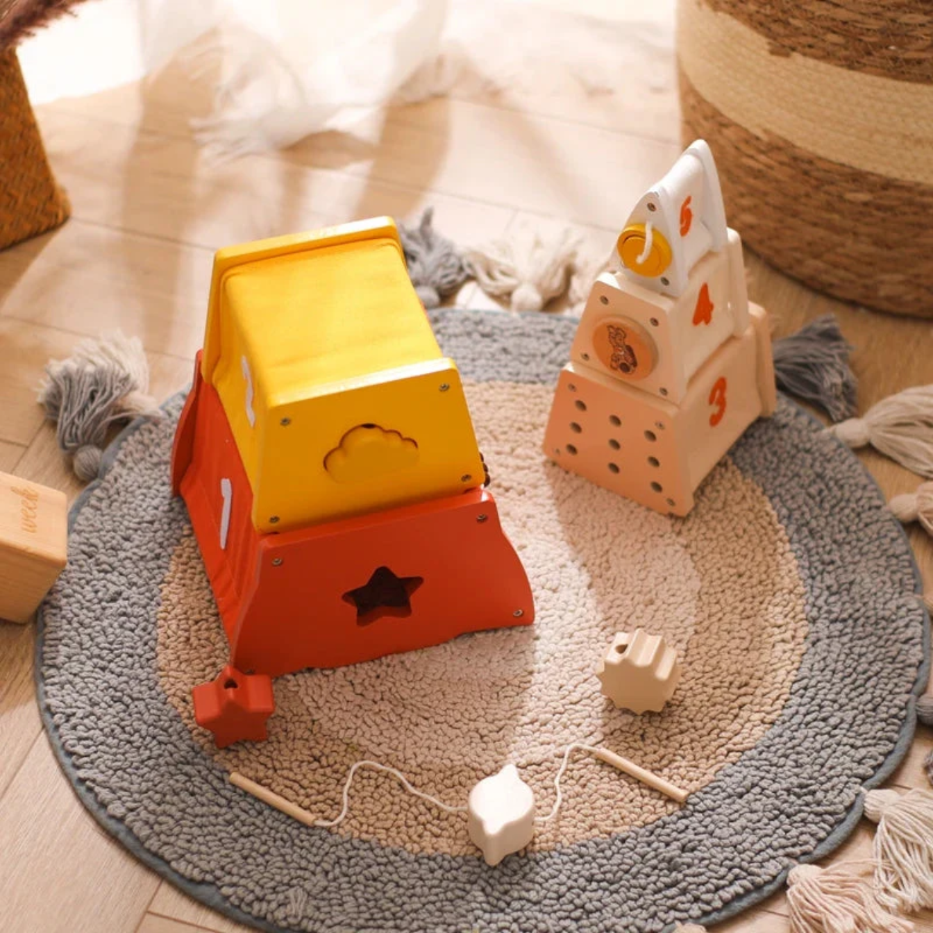 Montessori Eğitici Yapı Blokları