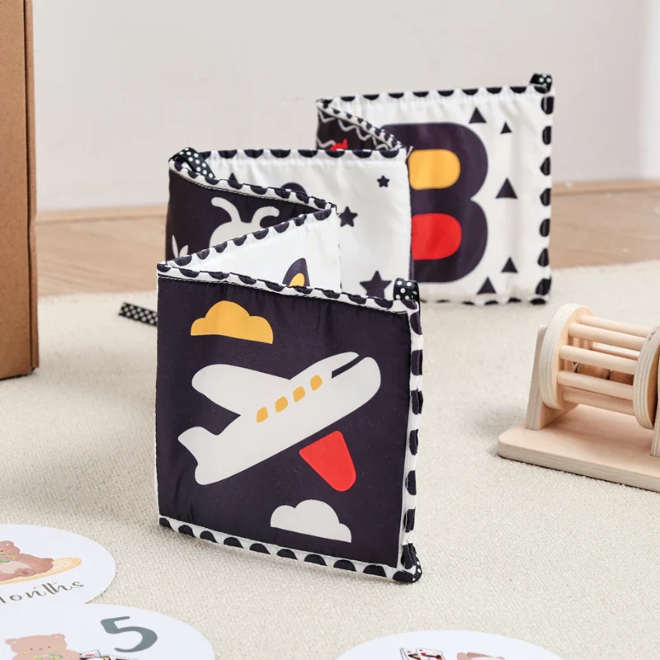 Montessori Ahşap Aktiviye Hediye Kutusu