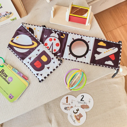 Montessori Ahşap Aktiviye Hediye Kutusu