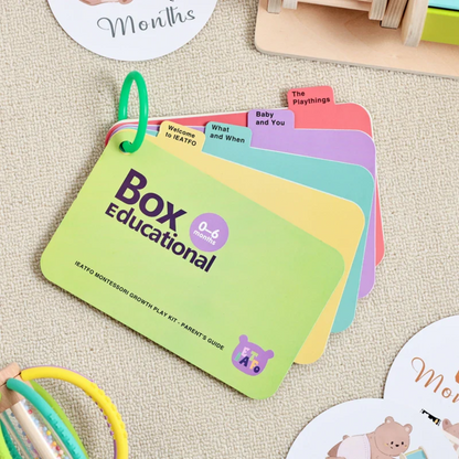 Montessori Ahşap Aktiviye Hediye Kutusu